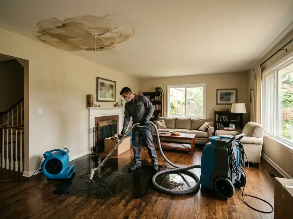 attic-pipe-burst-ceiling-drip-008 — frequently asked questions, Water Damage Restoration & Carpet Care in Bawcomville, LA